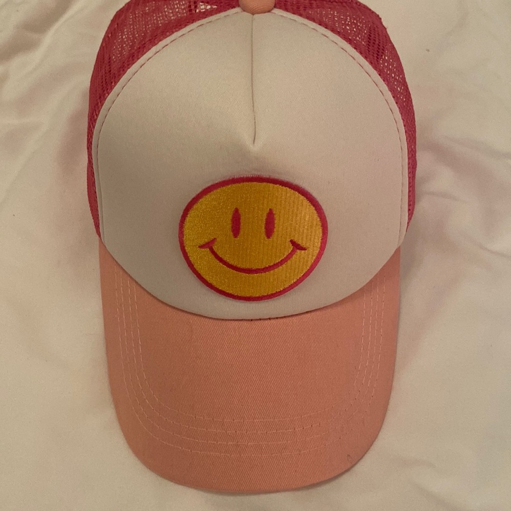 Smiley Face Trucker Hat